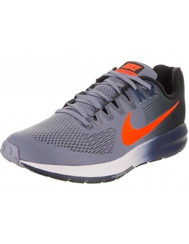 Nike Herren Air Zoom Structure 21 Laufschuhe, Mehrfarbig (Dark Sky Blue/Total 406) , 45.5 EU plus qu'un jeu 