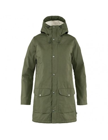 Fjällräven Greenland winter parka W 89738 625 Laurel green M pas chere