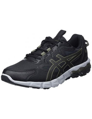 ASICS Herren Gel-Quantum 90 Sneaker, Black Mantle Green, 42.5 EU Pour