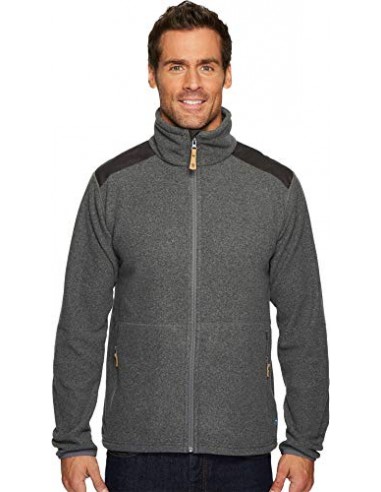 Fjällräven Herren Fleecejacke Sten,Dark Grey, S, 81765-030 en linge