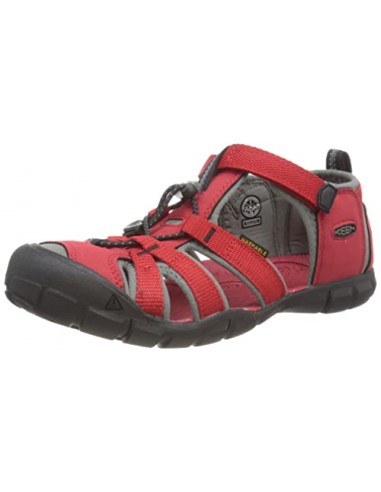 KEEN, Unisex Kinder Seacamp 2 CNX Sandalen , Racing Red Gargoyle , 37 EU une grave pollution 