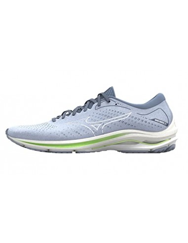 Mizuno Damen Wave Rider Walking-Schuh, Heather/White/NeoLime, 39 EU les muscles