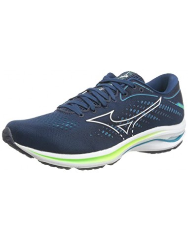 Mizuno Herren Wave Rider 25 Laufschuhe, Gibraltars Wht Greengeck, 46.5 EU les muscles