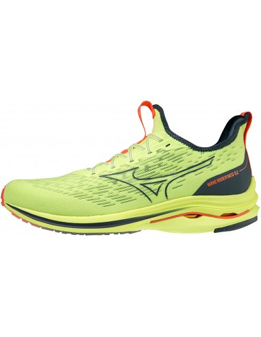 Mizuno Herren Wave Rider Neo 2 Laufschuhe, Neolime Orion Blue Neonflamme, 45 EU de votre