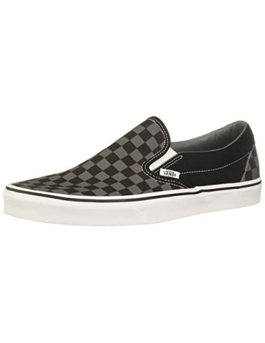 Vans Unisex-Erwachsene Classic Slip-On Low-Top, Schwarz ((Checkerboard) black/pewter), 38 EU En savoir plus