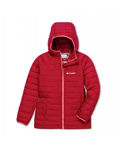 Columbia Kid's Powder Lite Girls Hooded Jacket Jacket à prix réduit toute l'année