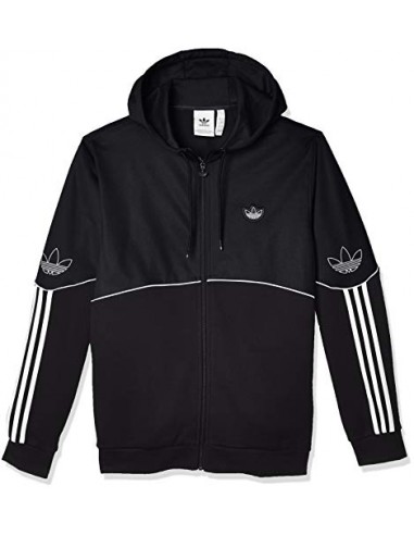 Adidas Mens Outline Fz Ft Sweatshirt de pas cher