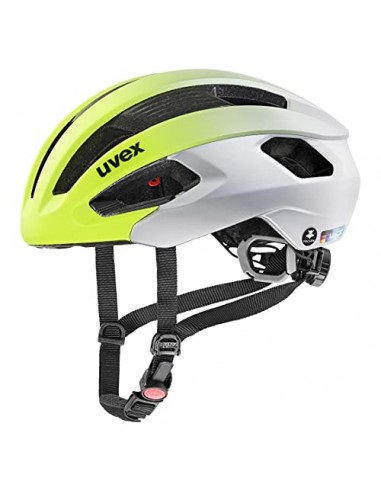 Uvex Unisex Uvex Rise Cc Tocsen Neon Yellow-Silver M 52-56 Bike Helmet Vous souhaitez 