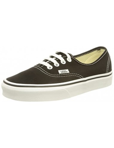 Vans Unisex UA Authentic Trainers, Black/Black, 6.5 UK france