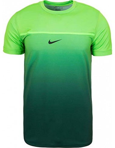 Nike Mens Nike Tennis Top Gun Rafa Challenger Crew Tennisshirt T-Shirt 2 - 3 jours ouvrés.