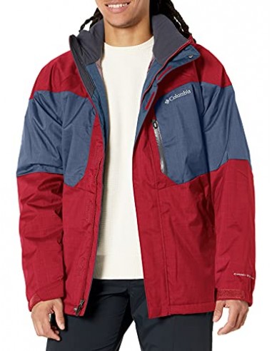 Columbia Men's M Alpine Action Jkt-Red Element, Da destockage