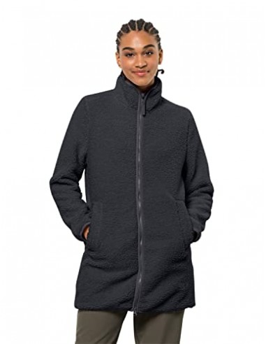 Jack Wolfskin Women's High Curl Coat W Paris Déstockage Promo