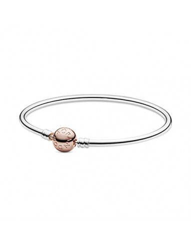 Pandora Silver Bangle With Pandora Rose Clasp hantent personnes