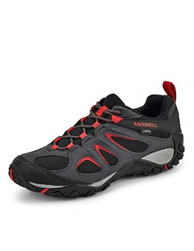 Merrell Men's Yokota 2 Sport Gtx Black/High Risk pas cher 