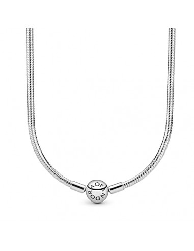 Pandora Women's Silver Necklace With Round Clasp chez Cornerstreet bien 