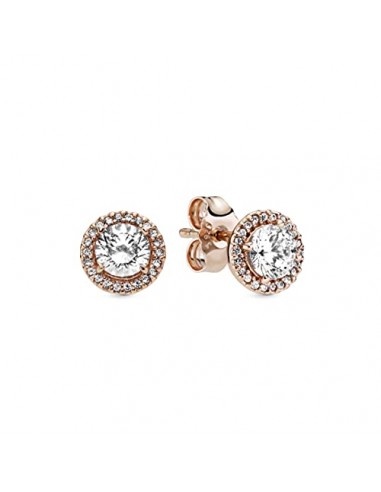 Pandora Unisex 14K Rose Gold-Plated Stud Earrings le concept de la Pate a emporter 