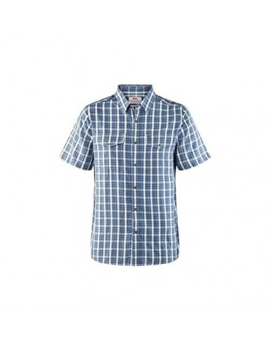 Fjällräven Abisko Cool Shirt Ss - Herren Kurzarmhemd,blau (uncle blue 520), XXL Les magasins à Paris