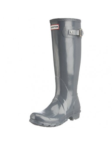 Hunter Original Tall Gloss W23616, Damen Gummistiefel, Gummistiefel, Grau (Graphite), EU 40/41 (UK 7) les ligaments