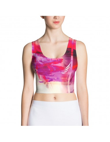 "Rose Waterflower" Crop Top Voir les baskets