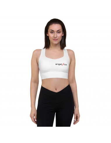 basic "AngelCo" Longline sports bra de pas cher