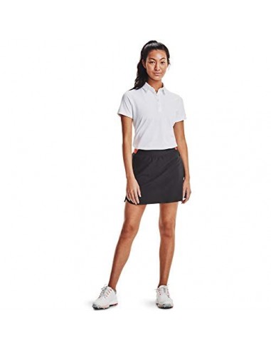 Under Armour Women's Ua Zinger Short Sleeve Polo-Wht Faites des économies