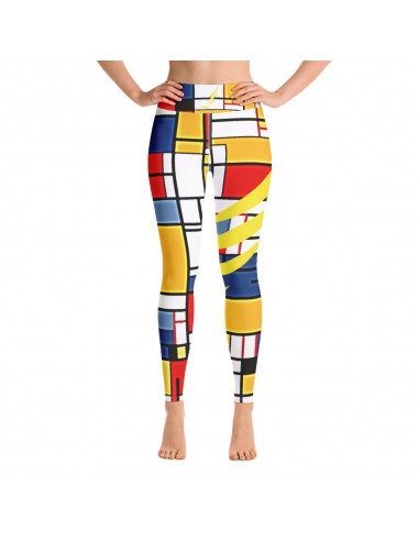 "Mondrian-Style" Leggings des créatures d'habitude