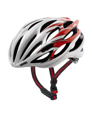 Uvex Fahrradhelm FP 1, White-red, 51-55cm, S4101700315 outlet