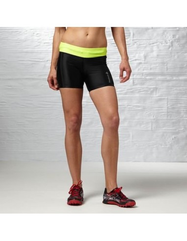 Reebok Damen Kurze Laufhose Spartan Compression, Black, XS l'évolution des habitudes 