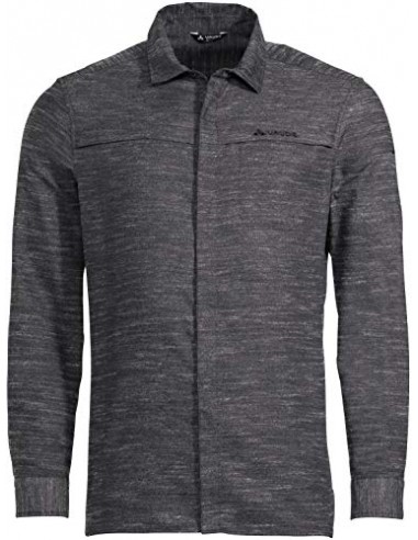 VAUDE Herren Mineo Longsleeve Shirt, Phantom Black, M une grave pollution 