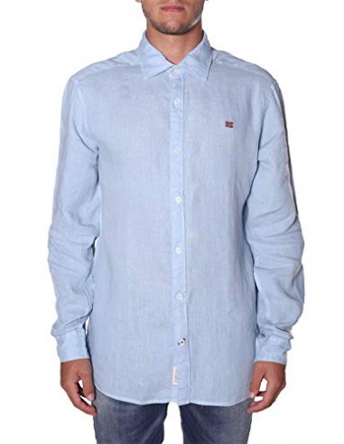 Napapijri Herren GERVAS 2 Freizeithemd, Blau (Dusk Light Blue I67), 44 (Herstellergröße: XL) l'achat 