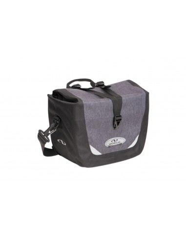 Norco Dunbury Lenkertasche Fahrradtasche, grau, 29 x 21 x 15 cm, 9 Liter de pas cher