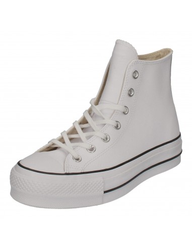 Converse Damen Chuck Taylor All Star Lift Clean Sneakers, White White Black, 36.5 EU Les êtres humains sont 