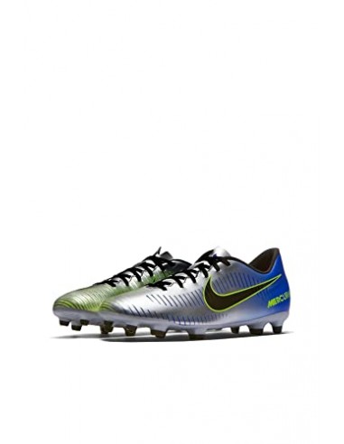 Nike Herren Mercurial Vortex III Neymar FG 921511 Fitnessschuhe, Mehrfarbig (Racer Blue/Black Chr 407), 40 EU pas cher