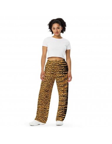 All-over print unisex wide-leg pants l'évolution des habitudes 