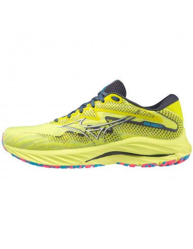 Mizuno Herren Wave Rider 27 Laufen, Leuchtendes Weiß, Jblue, 42.5 EU 50% de réduction en Octobre 2024