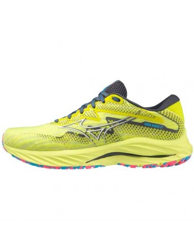 Mizuno Herren Wave Rider 27 Laufen, Leuchtendes Weiß Jblue, 43 EU Les êtres humains sont 