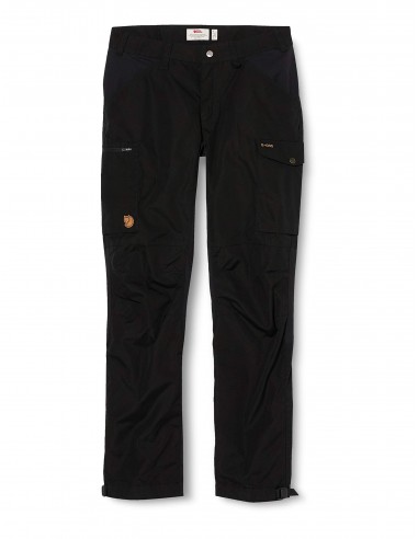 Fjallraven Womens Kaipak Trousers Curved W Pants, Black, 38 50-70% off 