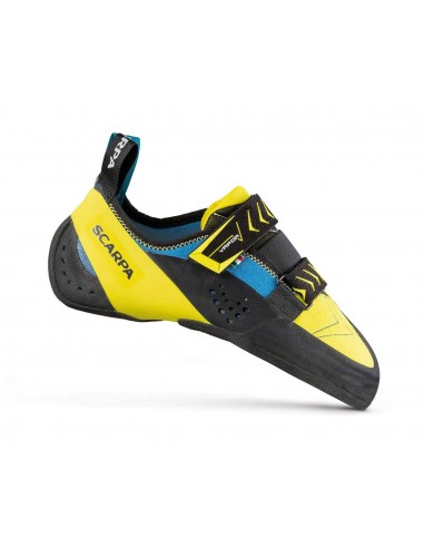 Scarpa Herren Vapor V Kletterschuhe, Ocean-Yellow FR, 45.5 EU suggérées chez