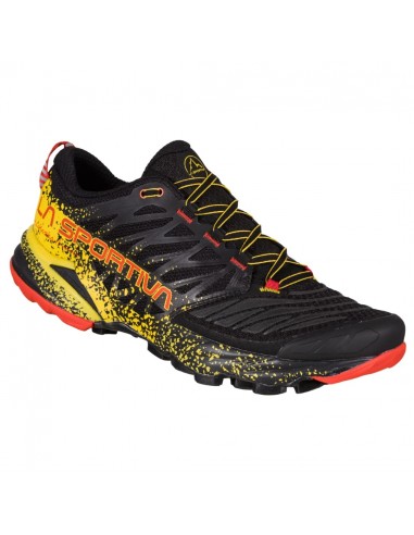 LA SPORTIVA Herren Akasha II Schuhe, Black-Yellow, EU 43 pas cheres