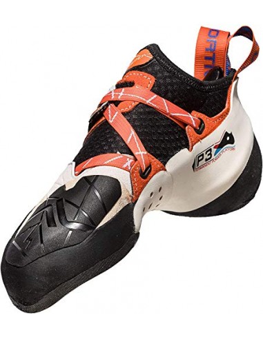 LA SPORTIVA LaSportiva Solution Damen Kletterschuh White/Lily ORANGE - 38,5 une grave pollution 