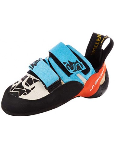 La Sportiva Unisex-Kinder 10tbf Kletterschuhe, Mehrfarbig (Blue/Flame 000), 35.5 EU le des métaux précieux