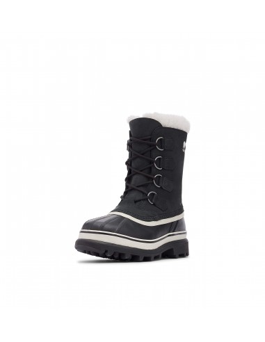 Sorel Caribou wasserdichte Schneestiefel für Damen, Schwarz (Black x Stone), 38.5 EU livraison et retour toujours gratuits