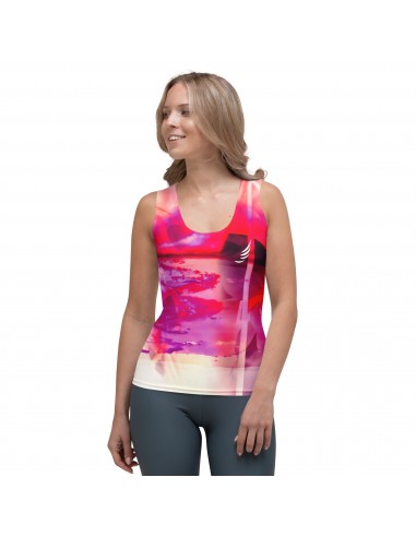 "Rose Waterflower" Sublimation Cut & Sew Tank Top Venez découvrir notre 